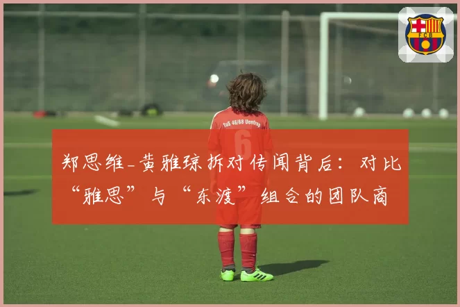 郑思维_黄雅琼拆对传闻背后：对比“雅思”与“东渡”组合的团队商业价值与续约优先级