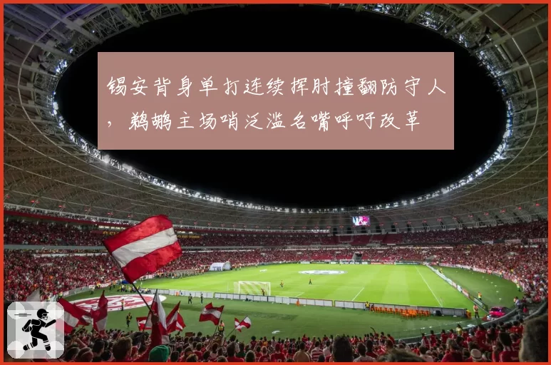 锡安背身单打连续挥肘撞翻防守人，鹈鹕主场哨泛滥名嘴呼吁改革