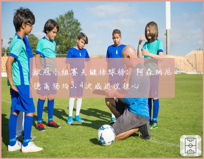 欧冠小组赛关键传球榜:阿森纳厄德高场均3.4次成进攻核心